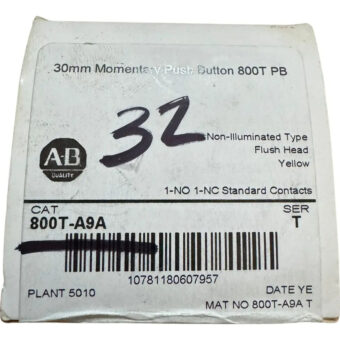 Allen Bradley 800t-a9a Yellow