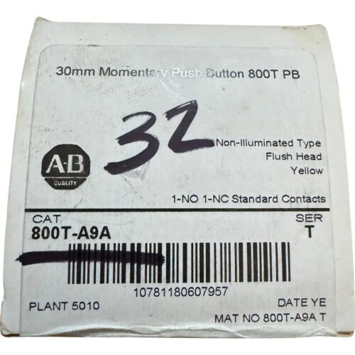 Allen Bradley 800t-a9a Yellow