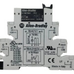 Allen Bradley 700-hlt1z Relevador 2 Polos Riel Plástico