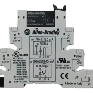 Allen Bradley 700-hlt1z Relevador 2 Polos Riel Plástico