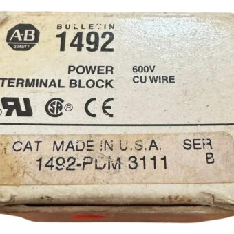 Allen Bradley 1492-pdm3111 Bloque De Distribución 3 Polos