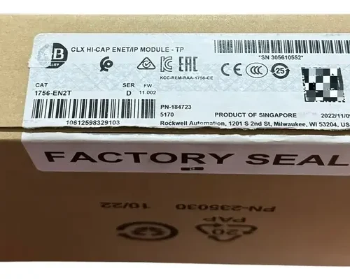 Allen Bradley Ab 1756-en2t Controllogix Ethernet