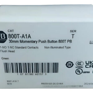 800t-a1a Allen Bradley Boton Pulsador Ser T Verde