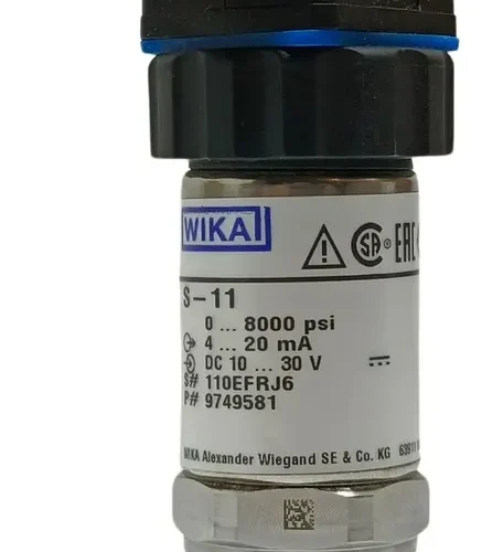 Wika S-11 9749581 Sensor De La Presión 8000 Psi 4-20ma