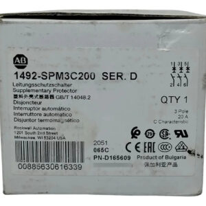 Allen Bradley 1492-spm3c200 Interruptor Blanco