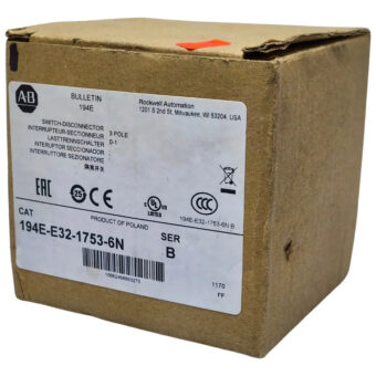 Alen Bray 194e-e32-1753-6n 32a Amp 600v-ac Interrupto