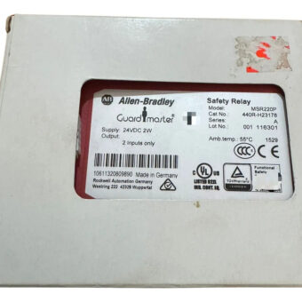 Allen Bradley 440r-h23178 | Guardmaster Msr220p Relé De Segu