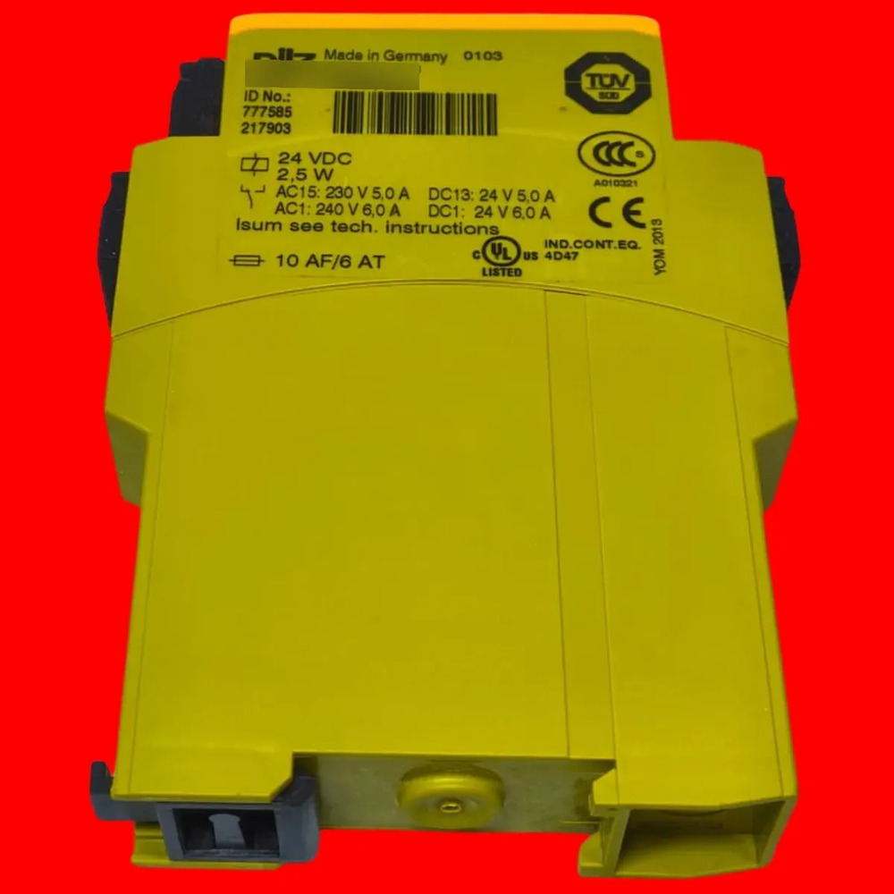 Pze-x4p-24 Pilz Safety Relay Pze X4p 24vdc 777585 - Imagen 4