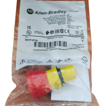 Allen Bradley 800fp-mt44 Paro De Emergencia Ser A Rojo