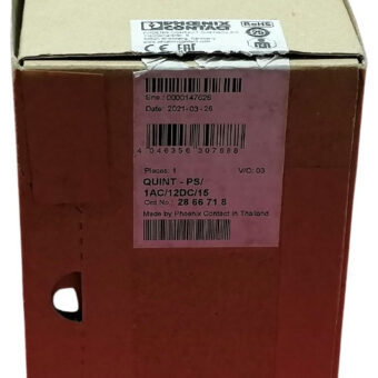 2866718 Phoenix Contact Fuente Quint 1f 100-240vac Sal 12vdc