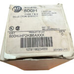 Nuevo Interruptor Selector Allen Bradley 800h-hp2kb6axxx Negro