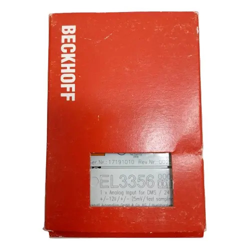 Beckhoff El3356 Plc Module El 3356