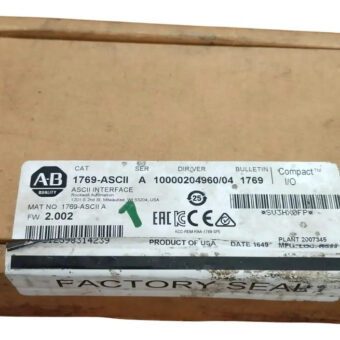Allen-bradley Compact I/o 1769-ascii