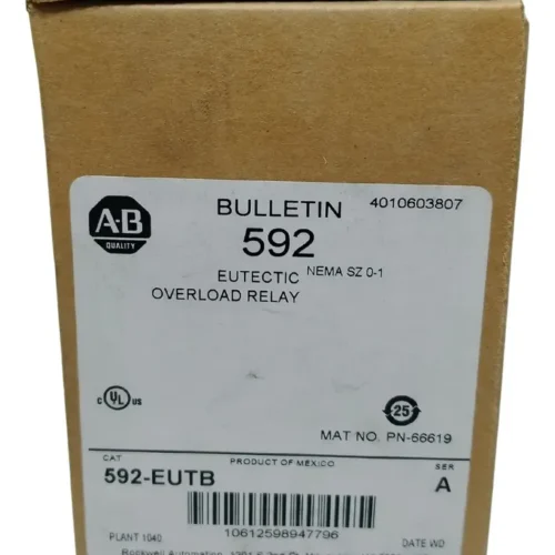 Allen Bradley 592-eutb Relevador De Sobrecarga