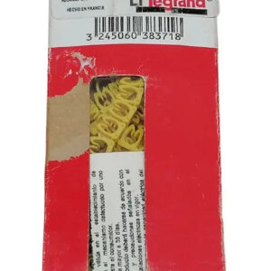 Marcador Para Cable Letra L 318 Piezas Legrand