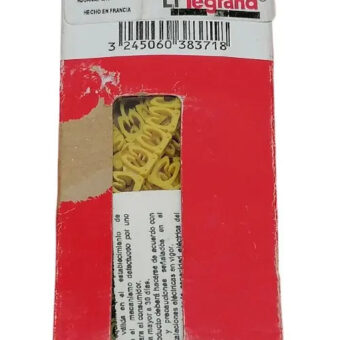 Marcador Para Cable Letra L 318 Piezas Legrand