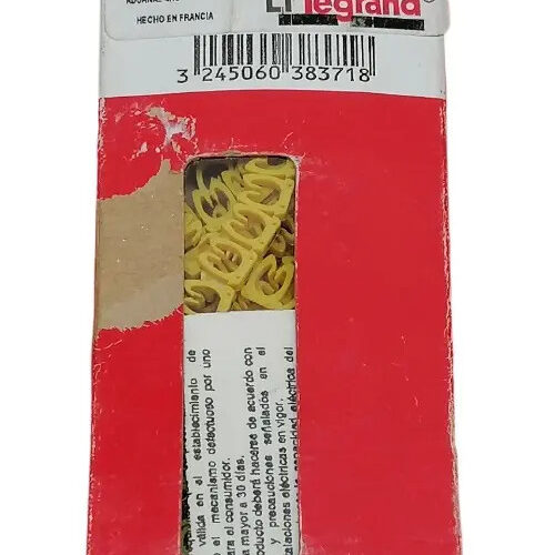 Marcador Para Cable Letra L 318 Piezas Legrand