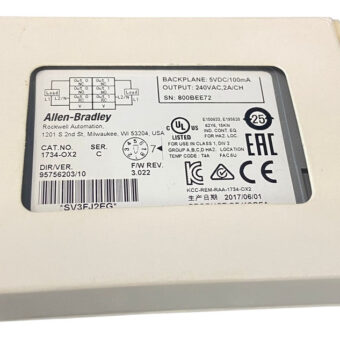 Allen-bradley 1734-ox2 Módulo De Salida.