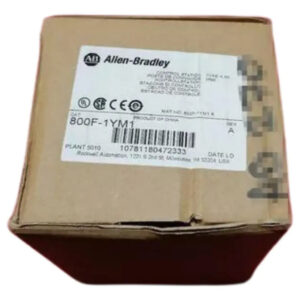 Allen-bradley 22mm Estación De Control Interruptor 800f-1ym1
