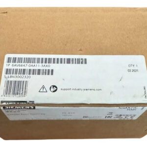 Siemens 6av6647-0aa11-3ax0 Basic Panel