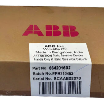Panel De Relé Abb 6642016d2 300v 10a/ckt