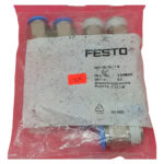 Festo Qs-3/8-10 Push-en Montaje Adaptador 3/8 Npt, 10mm O.d.