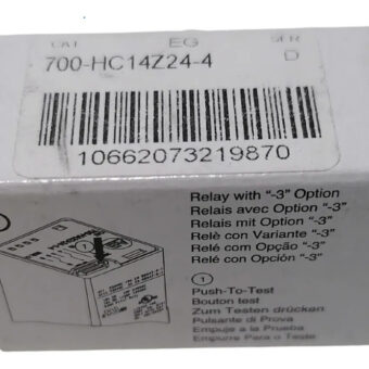 Interruptor De Control Allen Bradley 700-hc14z24-4