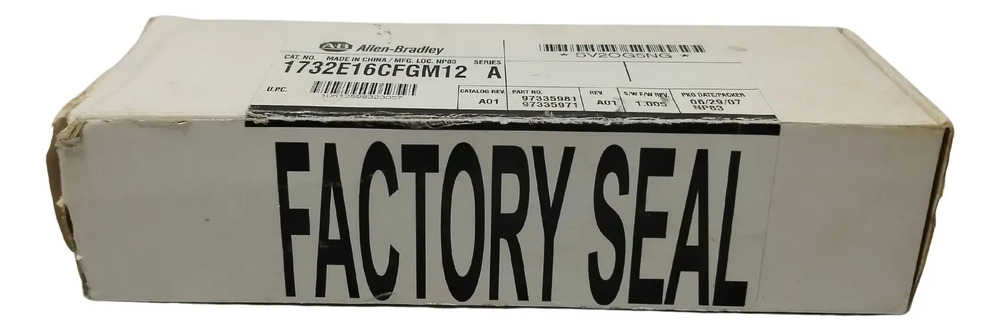 Allen Bradley 1732e16cfgm12 Armorblock I/o Modulo