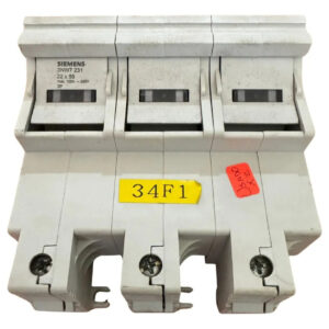 Siemens 3nw7 231  Portafusible 22x58mm 3 Polos