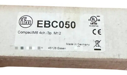 Ebc050 Ifm Caja Divisora Electrónica Conector De 4 Puertos M