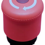 Eaton M22-pvlt Moeller Boton Hongo Paro Emerg Iluminado