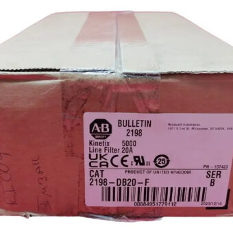 2198-db20-f Allen Bradley Line Filter Kinetix 5500 20 Amp