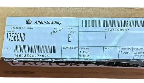 Allen Bradley 1756-cnb Modulo De Comunicación Controlnet
