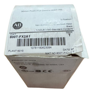 Allen Bradley 800t-fx2a1 Negro Pulsador Nuevo En Caja