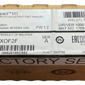 1769-if4fxof2f Allen Bradley Compaclogix Plc.