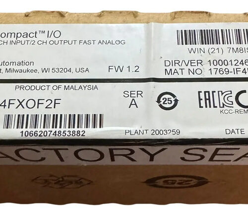 1769-if4fxof2f Allen Bradley Compaclogix Plc.