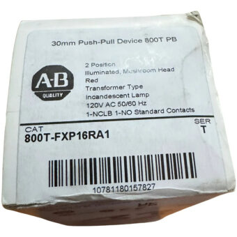 800t-fxp16ra1 Allen-bradley Boton Paro Emerg. Iluminado Rojo