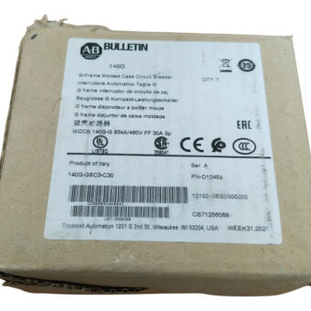 Allen Bradley 140g-g6c3-c30 G-marco Caso Moldeado Disyuntor
