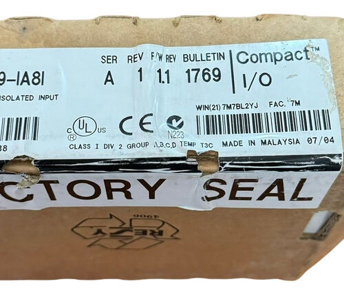Allen Bradley 1769-ia8i Módulo Plc Compactlogix I/o