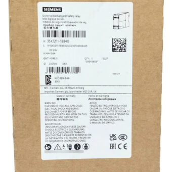 3sk1211-1bb40. Siemens Relevador De Seguridad
