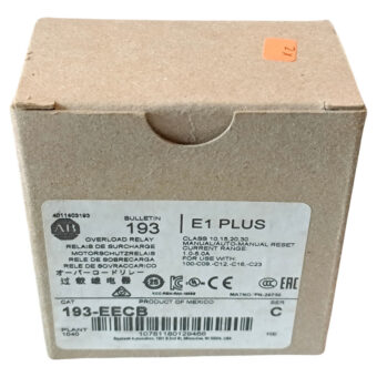 Allen Bradley 193-eecb  E1 Plus