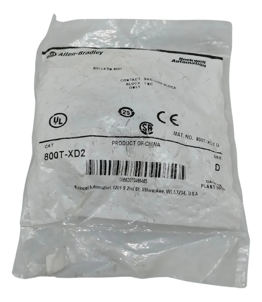 Allen Bradley 800t-xd2 Ser. D - Imagen 2