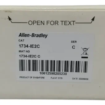 Allen Bradley 1734-ie2c Module Analog Input 4-20ma Point I/o