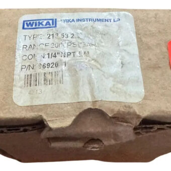 Wika 9692091 213.532.5 2000psi/bar 1/4 Npt Lm