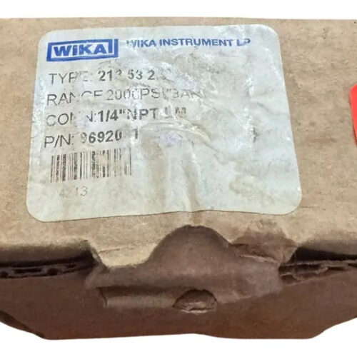 Wika 9692091 213.532.5 2000psi/bar 1/4 Npt Lm