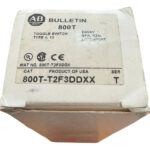 800t-t2f3ddxx | Allen Bradley | Interruptor, 2 Vías De Lado Negro