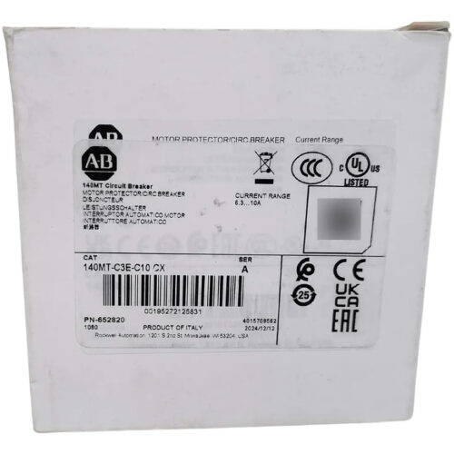 Motor Protector Allen Bradley 140mt-c3e-c10 50/60hz