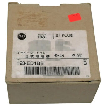 Allen Bradley 193-ed1bb Relé De Sobrecarga 0.2-1a Amp