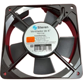 Ventilador Metálico De 6 117 Vca Vn6a-117m