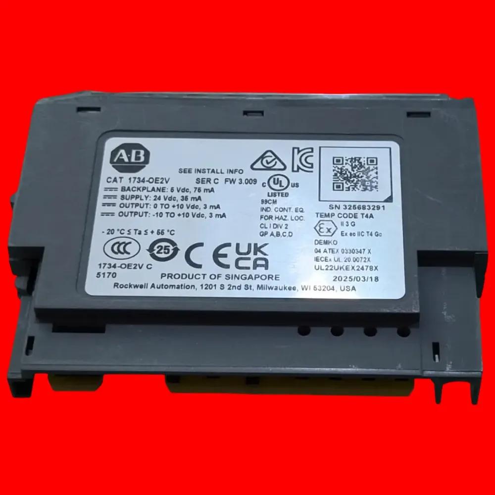 1734-oe2v Allen-bradley Analog Output Module 2 Point Voltage - Imagen 6